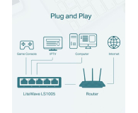 TP-Link 5p LS1005 (5x10/100Mbit) - 1063700 - zdjęcie 4